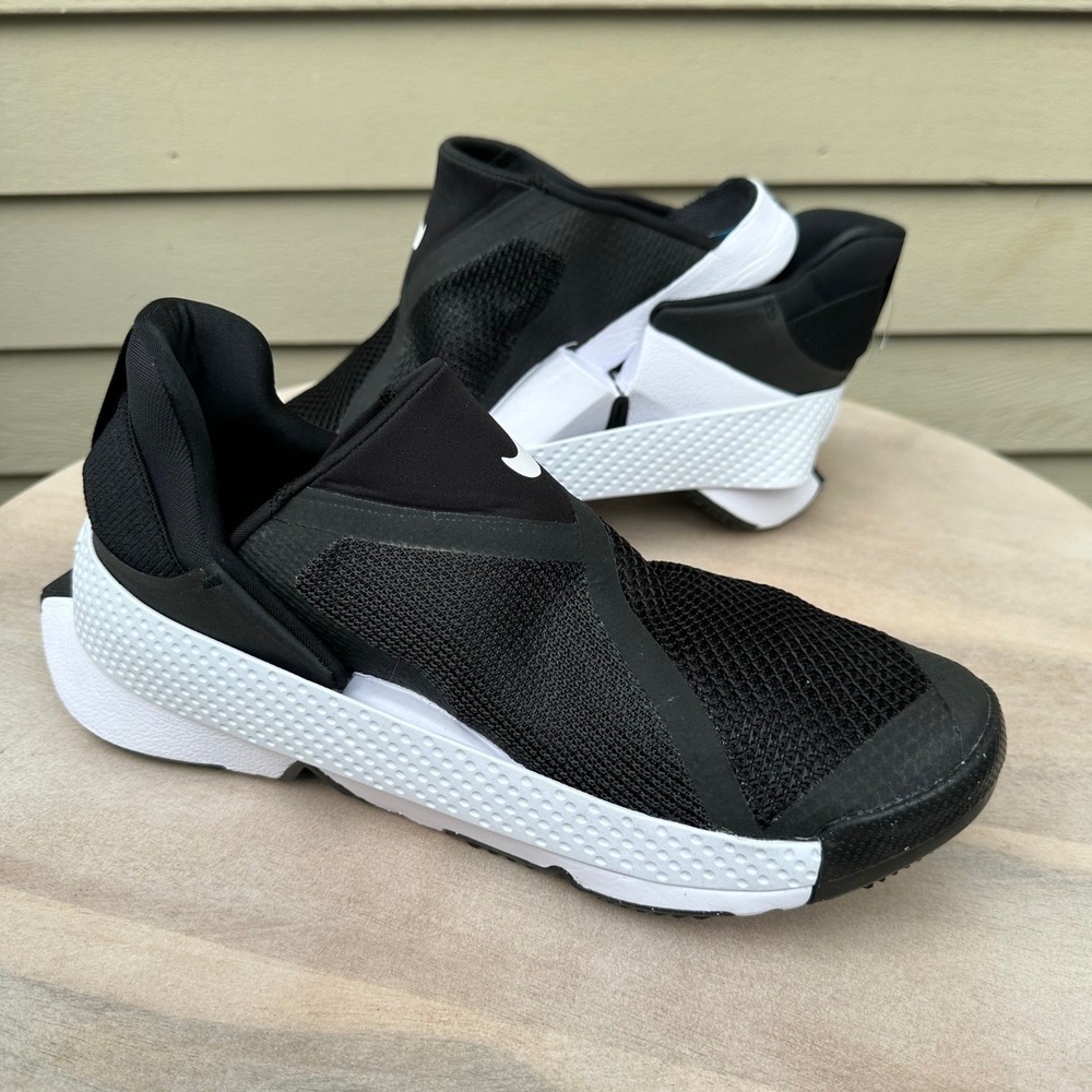 Nike Go FlyEase Black White DR5540-002 Womens Size 8.5 Hands Free Sneakers New - Picture 6 of 16